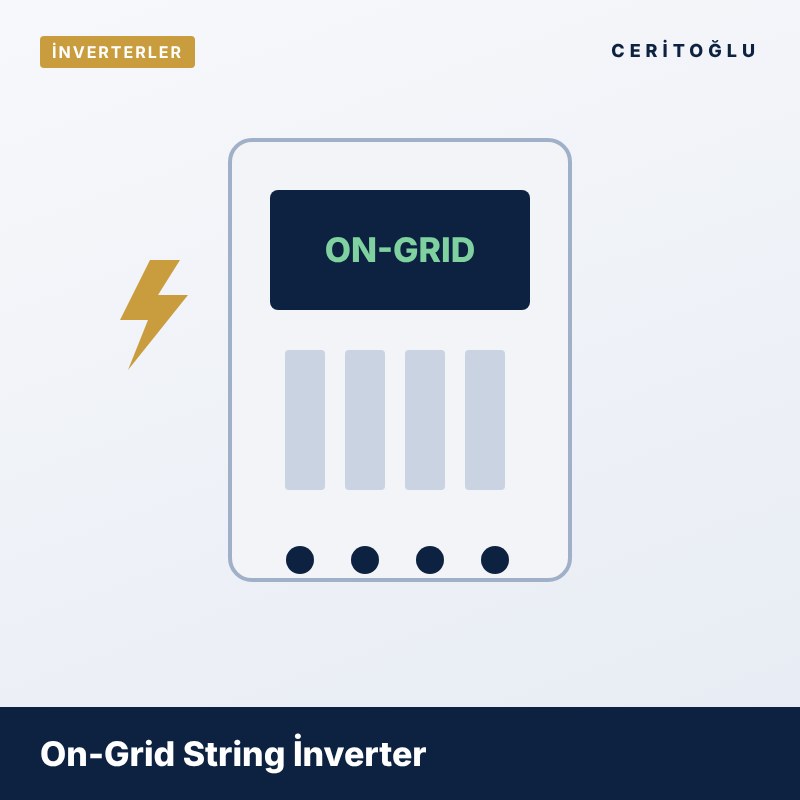On-Grid String İnverter